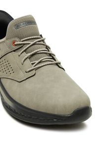 skechers - Skechers Sneakersy 210890/CMNT Szary. Kolor: szary. Materiał: skóra #5