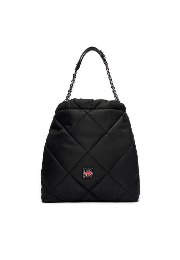 DKNY Torebka Heart Of Ny Quilted R42BEF50 Czarny. Kolor: czarny