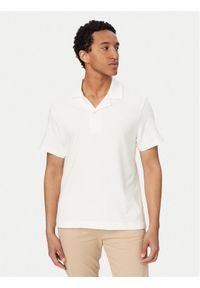 Lacoste Polo DH1969 Biały Regular Fit. Typ kołnierza: polo. Kolor: biały. Materiał: bawełna #1