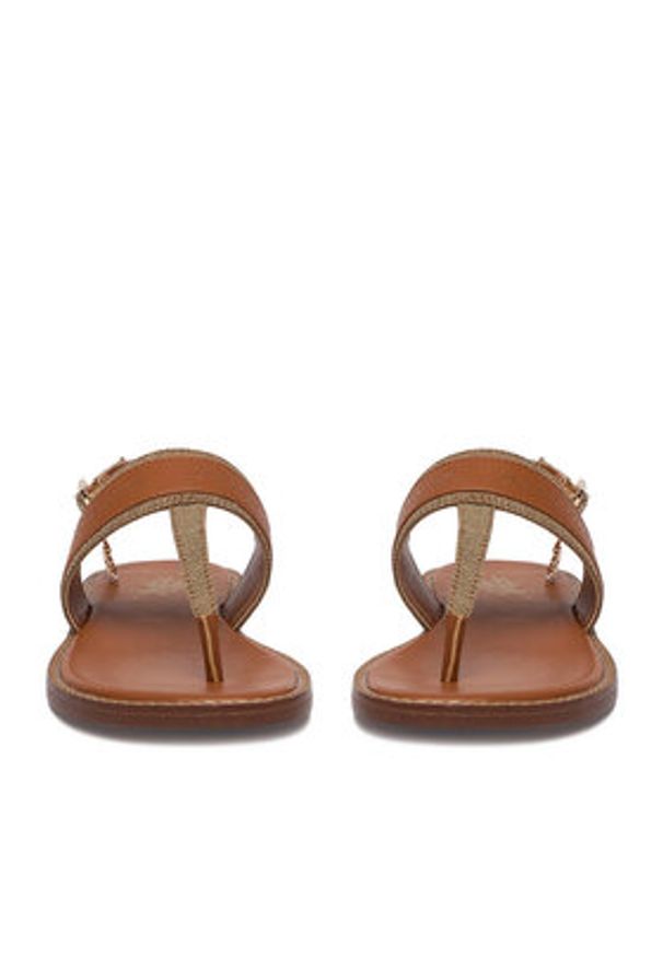 U.S. Polo Assn. Sandały EO-CASSIE001W/6TY1 Brązowy. Kolor: brązowy. Materiał: materiał