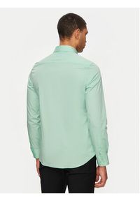 Calvin Klein Koszula K10K110856 Zielony Slim Fit. Kolor: zielony. Materiał: bawełna #5