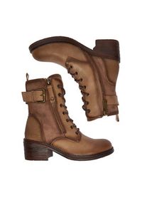 Beverly Hills Polo Club Trzewiki EO-WS12630-01 Brązowy. Kolor: brązowy. Materiał: skóra, materiał #8