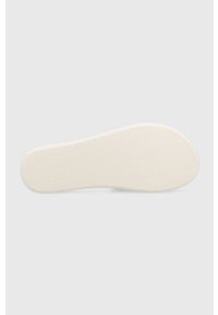 MICHAEL Michael Kors klapki MK damskie kolor beżowy na platformie 40T1MKFA1B. Kolor: beżowy. Obcas: na platformie #5