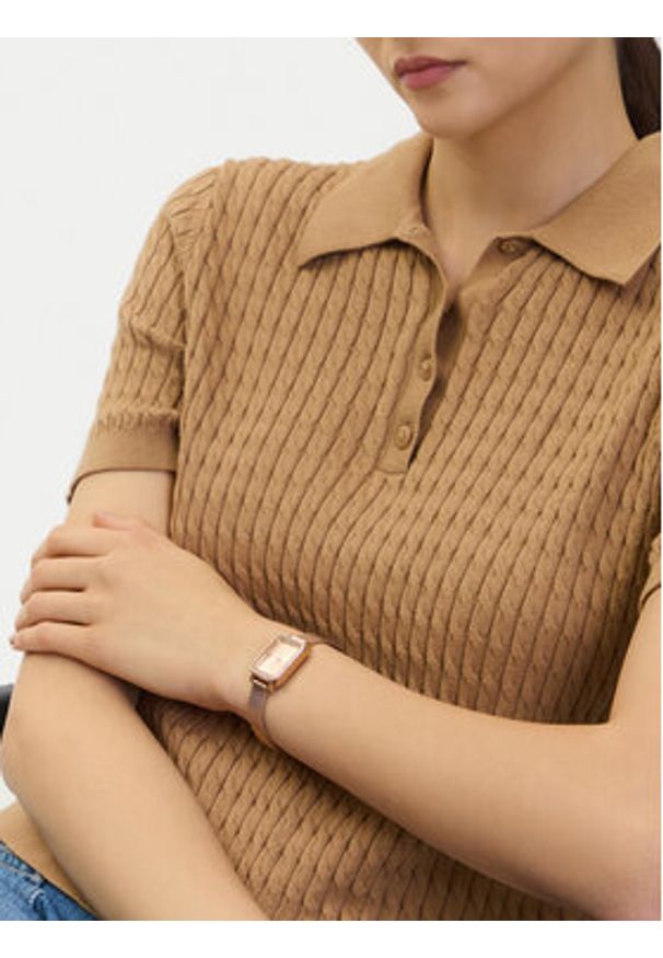 U.S. Polo Assn. Zegarek Odette USP8387RG Złoty. Kolor: złoty