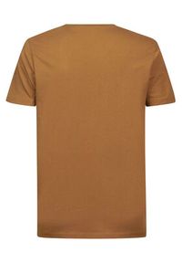 Petrol Industries T-Shirt M-1030-TSR601 Brązowy Regular Fit. Kolor: brązowy #4