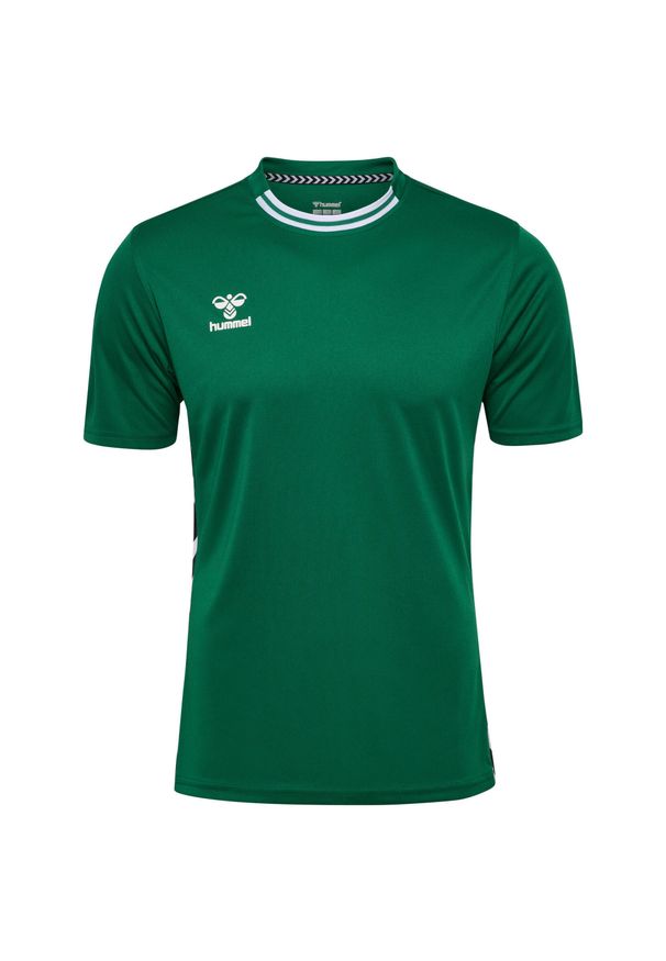 Koszulka Hummel Playful. Kolor: zielony. Sport: fitness, piłka nożna