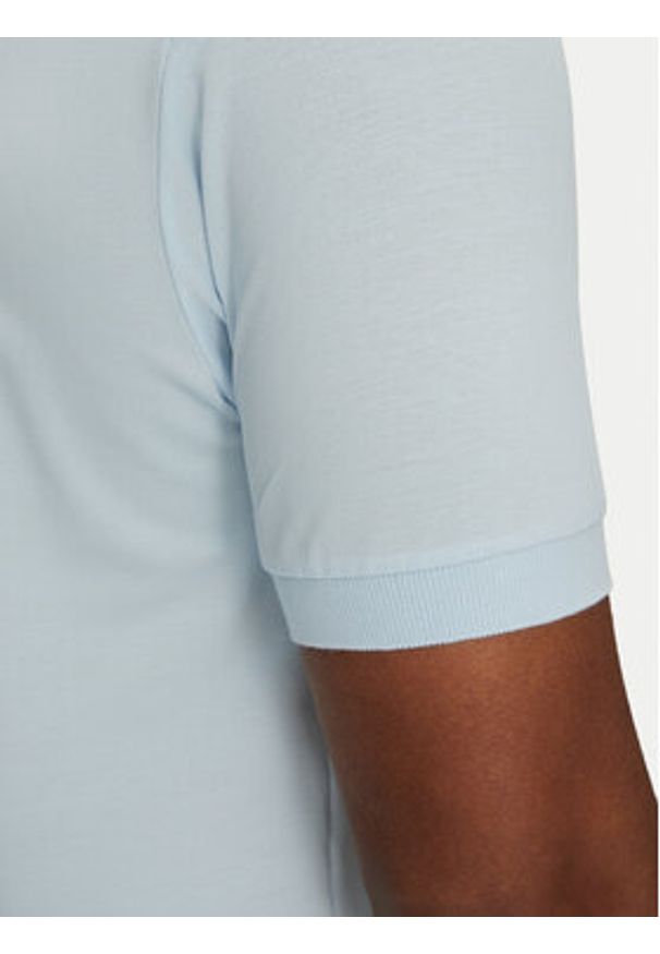 Lacoste Polo PH9851 Błękitny Classic Fit. Typ kołnierza: polo. Kolor: niebieski. Materiał: bawełna