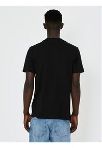 Richmond X T-Shirt Rached UMP24031TS Czarny Regular Fit. Kolor: czarny. Materiał: bawełna #8