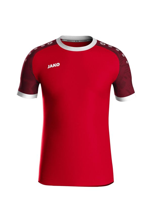 Jersey Jako Iconic. Kolor: czerwony. Materiał: jersey. Sport: piłka nożna, fitness