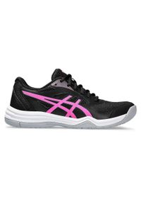 Buty do badmintona damskie Asics Upcourt 5 1072A088-002. Kolor: czarny, różowy, wielokolorowy