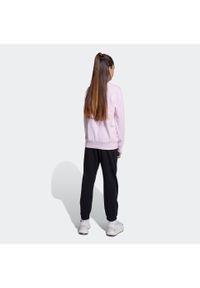 Adidas - Dres dziecięcy ADIDAS. Okazja: na uczelnię. Materiał: dresówka. Wzór: paski. Styl: sportowy