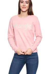 Wrangler - BLUZA WRANGLER LOGO SWEAT BRIDAL ROSE W6N2HYP01 #5