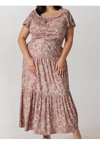 Sinsay - Bluzka z bufiastymi rękawami - wielobarwny. Materiał: włókno. Długość rękawa: krótki rękaw. Długość: krótkie. Wzór: paisley #1