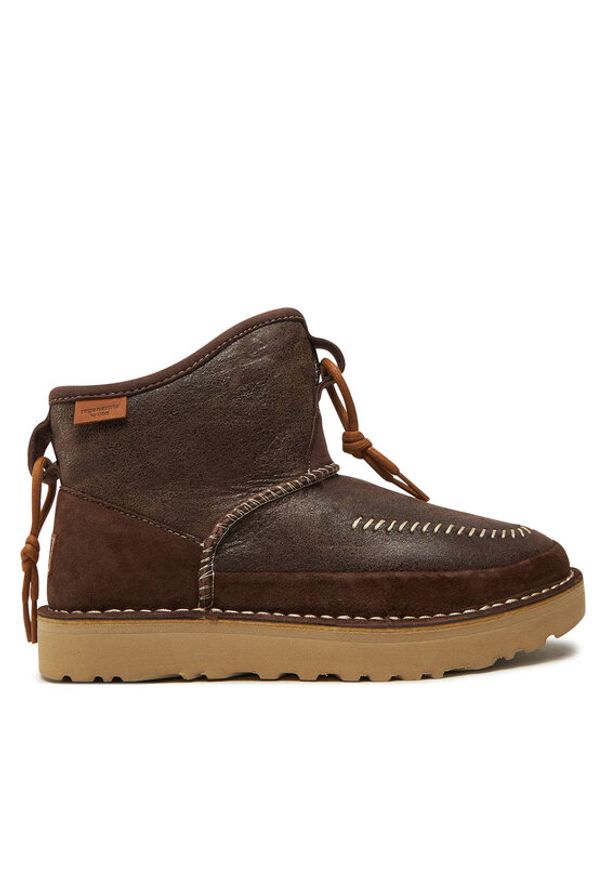 Ugg Śniegowce M Campfire Crafted Regenerate 1144017 Brązowy. Kolor: brązowy. Materiał: skóra