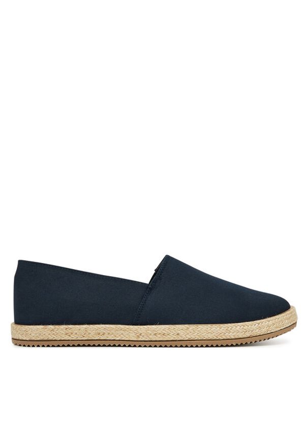 Lanetti Espadryle MF1594-1 Granatowy. Kolor: niebieski. Materiał: materiał