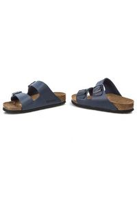 Birkenstock Klapki Arizona 051753 Granatowy. Kolor: niebieski. Materiał: skóra #10