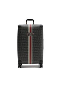 Guess Walizka duża TWS745 29880 Szary. Kolor: szary. Materiał: skóra