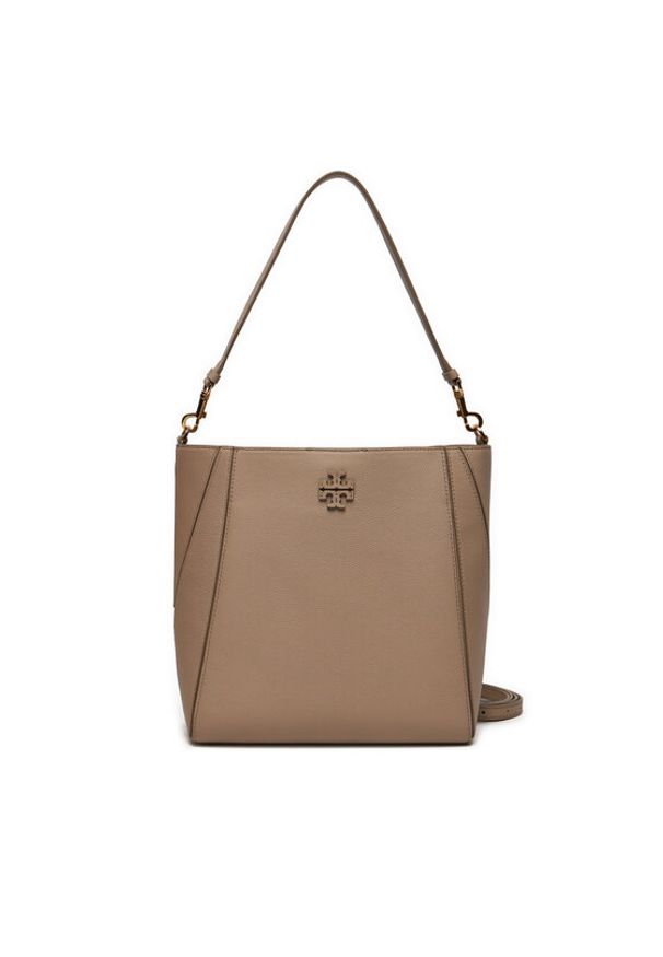 Tory Burch Torebka 158499 Beżowy. Kolor: beżowy. Materiał: skórzane