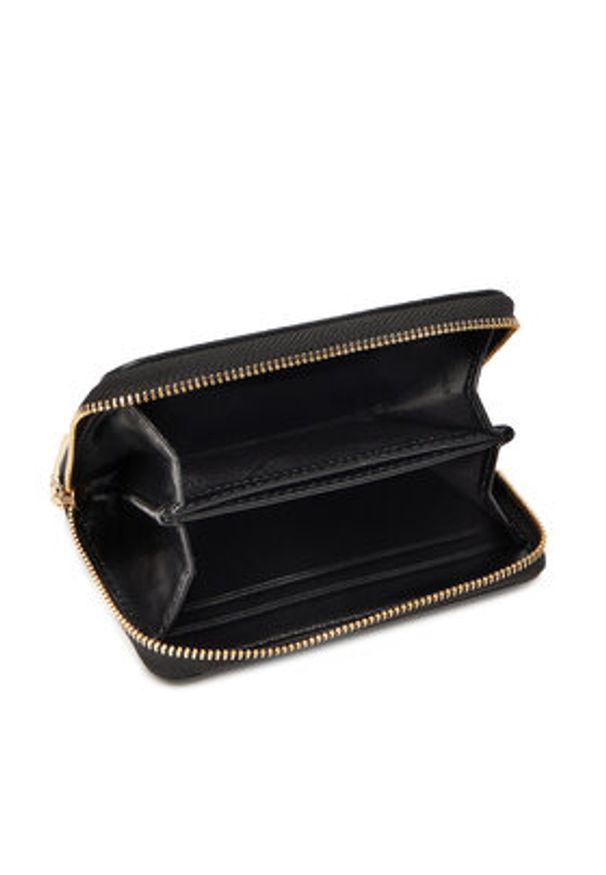 MICHAEL Michael Kors Mały Portfel Damski Jet Set 32F9GJ6D0L Czarny. Kolor: czarny. Materiał: skóra