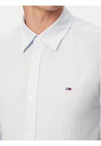 Tommy Jeans Koszula DM0DM22761 Niebieski jasny Regular Fit. Kolor: niebieski. Materiał: len #4