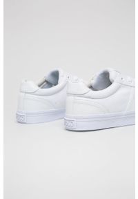 Polo Ralph Lauren - Tenisówki. Nosek buta: okrągły. Zapięcie: sznurówki. Kolor: biały. Materiał: guma