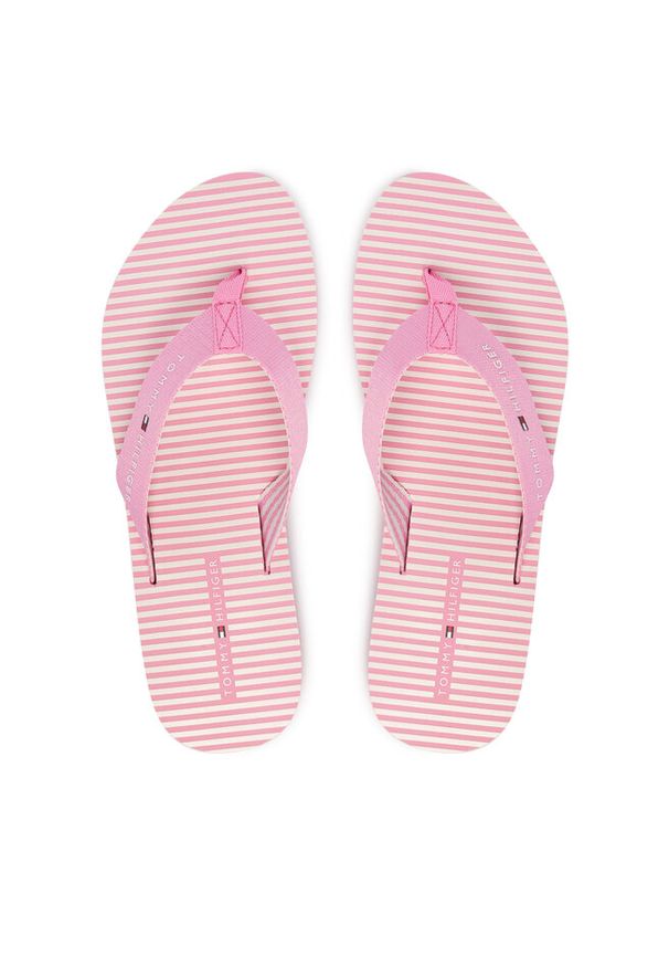 TOMMY HILFIGER - Japonki Tommy Hilfiger. Kolor: różowy