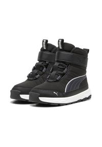 Puma - Dziecięce buty PUMA Evolve PUMA Black Strong Gray White. Kolor: biały, wielokolorowy, czarny, szary