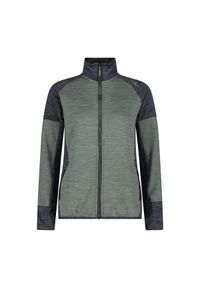 Bluza damska turystyczna CMP 34G2256. Kolor: zielony. Materiał: polar. Sport: turystyka piesza #1