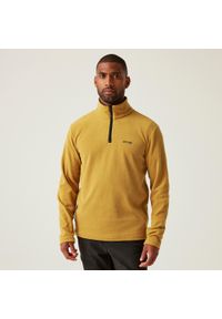 Regatta - Thompson męski lekki turystyczny polar. Kolor: wielokolorowy, żółty, brązowy. Materiał: polar. Sport: turystyka piesza #1
