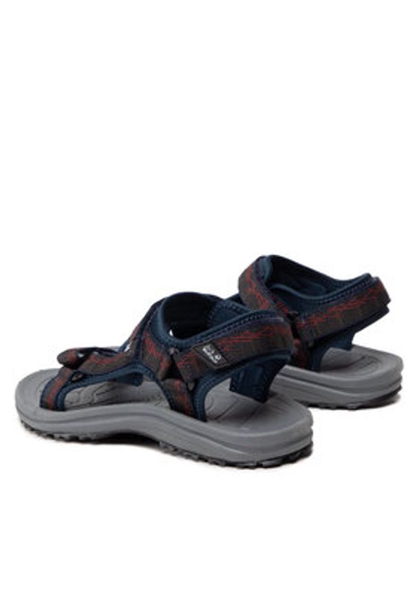 Jack Wolfskin Sandały Wave Breaker M 4052011 Granatowy. Kolor: niebieski. Materiał: materiał