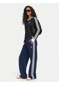 Adidas - adidas Spodnie dresowe Pinstripe Firebird Loose Trackpant KS9976 Granatowy Loose Fit. Kolor: niebieski. Materiał: syntetyk #5