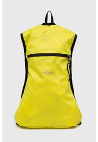 Eastpak plecak damski kolor żółty duży z nadrukiem. Kolor: żółty. Wzór: nadruk #1