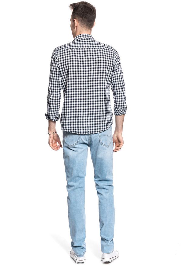 Lee - LEE RIDER MĘSKIE SPODNIE JEANSOWE BLEACHED CODY L701NLUH 112117640
