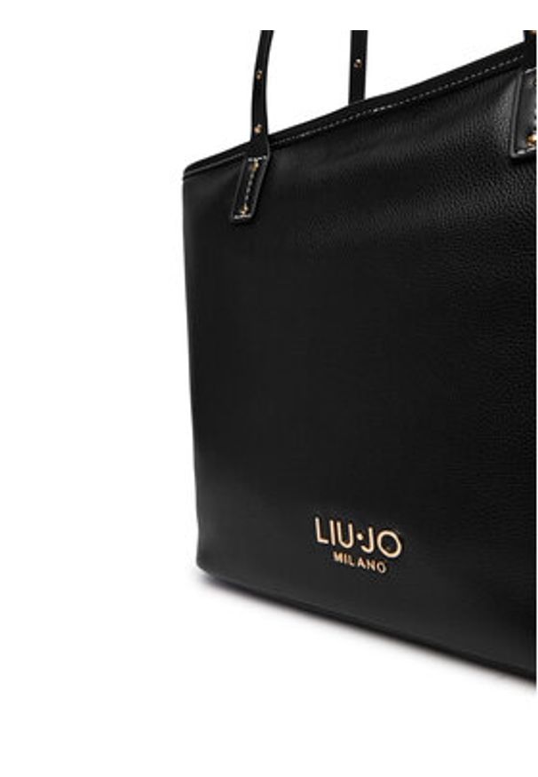 Liu Jo Torebka AA6070 E1012 Czarny. Kolor: czarny. Materiał: skórzane