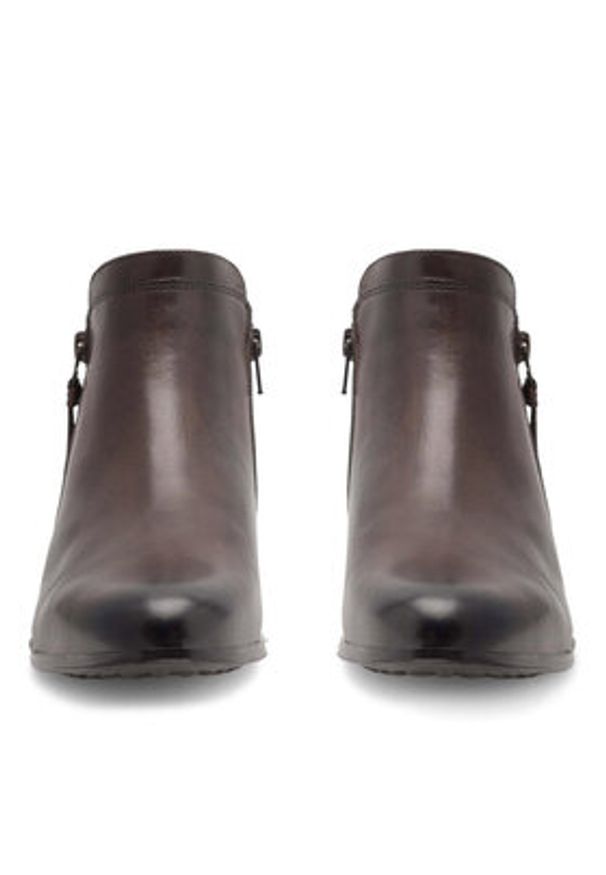 Lasocki Botki CEO-WB-ANNA-116 Brązowy. Kolor: brązowy. Materiał: skóra