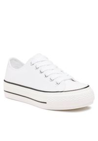 Jenny Fairy Trampki WS160701-02ECO Biały. Kolor: biały. Materiał: materiał #1