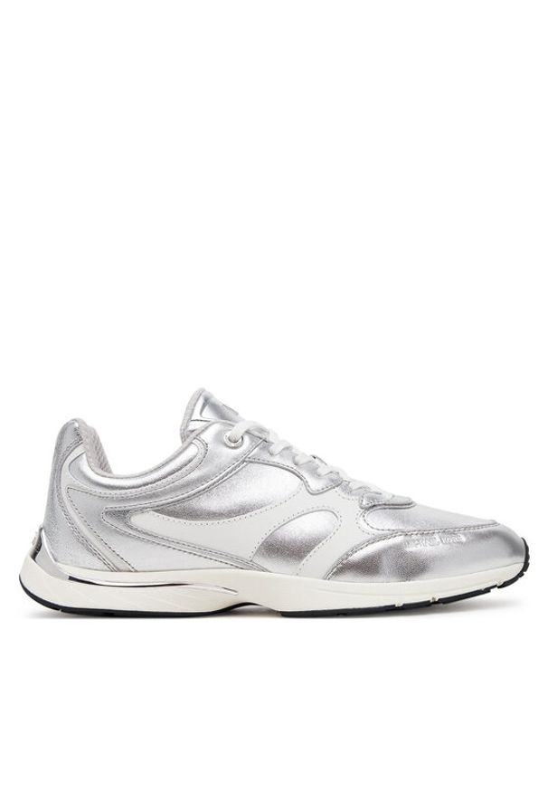 MICHAEL Michael Kors Sneakersy Riley 43S5RLFS1M Srebrny. Kolor: srebrny. Materiał: skóra