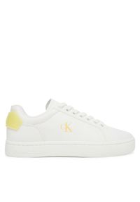 Sneakersy Calvin Klein Jeans. Kolor: biały