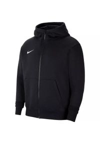 Nike - Bluza Z Długim Rękawem Dla Dzieci Park 20 Fleece. Kolor: czarny. Długość rękawa: długi rękaw. Długość: długie