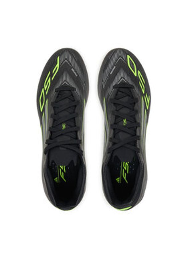 Adidas - adidas Buty do piłki nożnej F50 Pro Firm Ground JH7687 Czarny. Kolor: czarny. Materiał: materiał