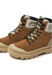 Pepe Jeans Trapery PLS50538 Brązowy. Kolor: brązowy. Materiał: skóra, zamsz #4