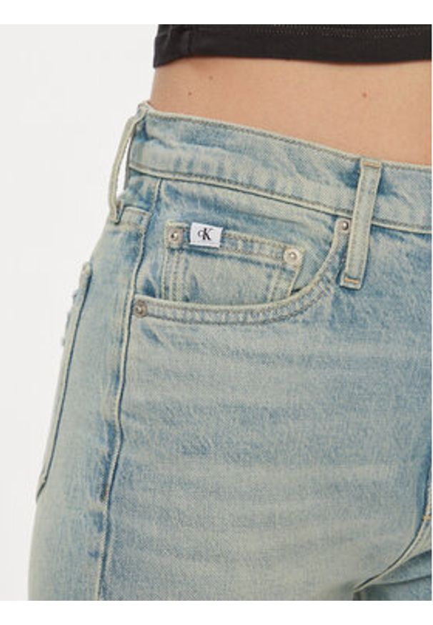 Calvin Klein Jeans Jeansy Authentic J20J222449 Niebieski Bootcut Fit. Kolor: niebieski