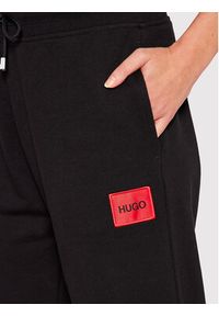 Hugo Spodnie dresowe Dachibi_Redlbel 50455983 Czarny Regular Fit. Kolor: czarny. Materiał: bawełna #4