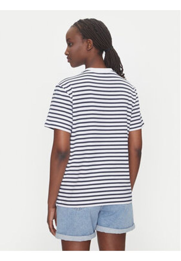 JOOP! Jeans T-Shirt Teele 30046131 Granatowy Regular Fit. Kolor: niebieski. Materiał: bawełna