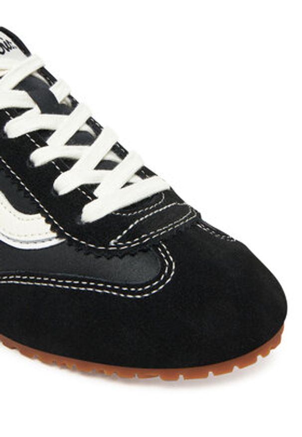 Vans Sneakersy Super Lowpro VN000D83BLA1 Czarny. Kolor: czarny. Materiał: materiał