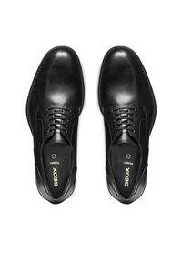 Geox Półbuty U Barberigo U56MBC 00043 C9999 Czarny. Kolor: czarny. Materiał: skóra