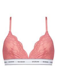 Guess Biustonosz braletka O97C02 KBBT0 Różowy. Kolor: różowy. Materiał: syntetyk