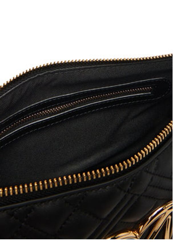 Love Moschino - LOVE MOSCHINO Torebka JC4300PP1NK1200A Czarny. Kolor: czarny. Materiał: skórzane
