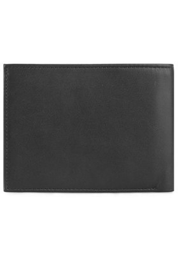 TOMMY HILFIGER - Tommy Hilfiger Duży Portfel Męski Eton Cc Flap And Coin Pocket AM0AM00652 Czarny. Kolor: czarny. Materiał: skóra