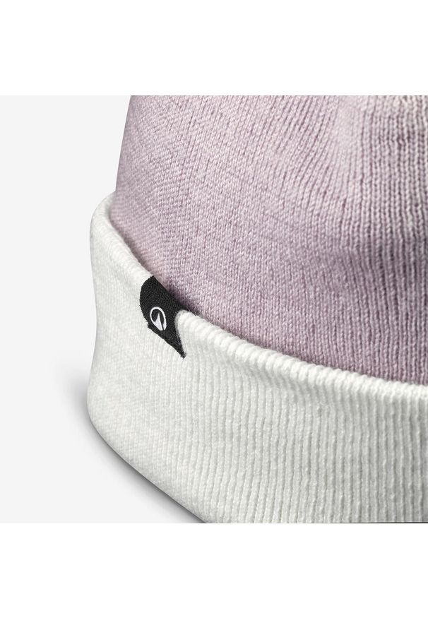 WEDZE - Czapka narciarska dla dorosłych Wedze Rider 500. Kolor: wielokolorowy, fioletowy, biały, zielony. Materiał: akryl, materiał. Sezon: zima. Styl: sportowy